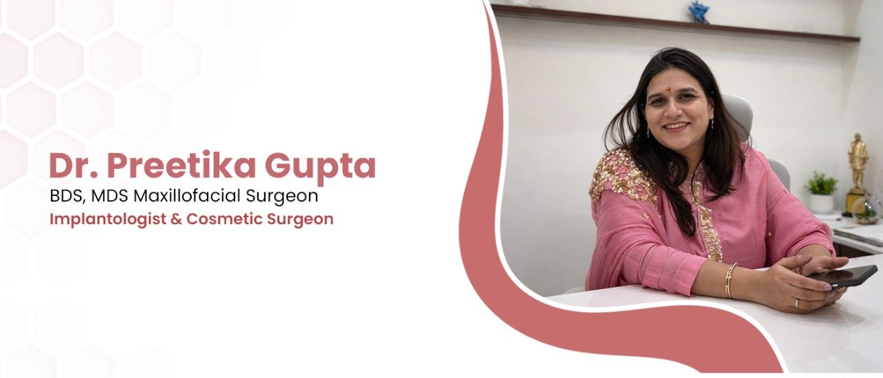 Dr. Preetika Gupta, implantologist and cosmetic surgeon at ARKA Clinic